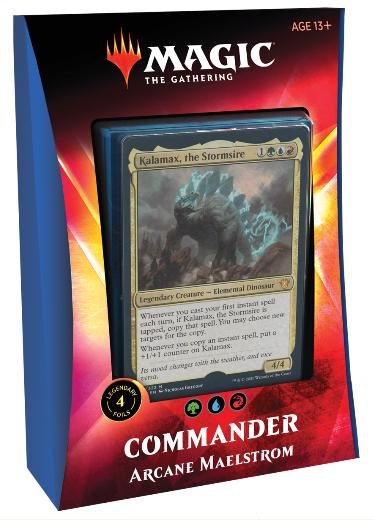MTG: Ikoria Lair of Behemoths Commander Deck- Arcane Maelstrom